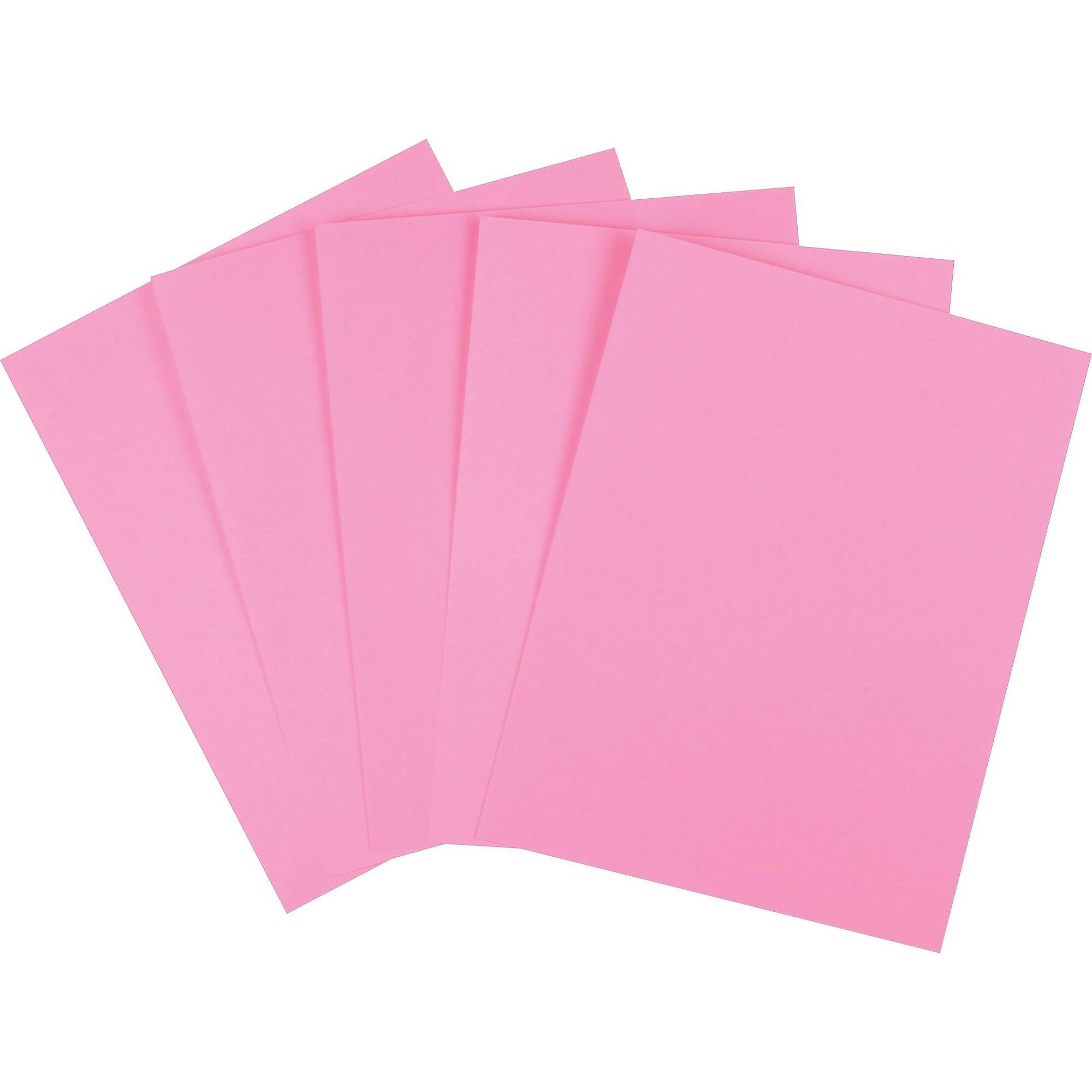Amazon | Staples 733084 ブライト24ポンド 色紙 ピンク 500/リーム